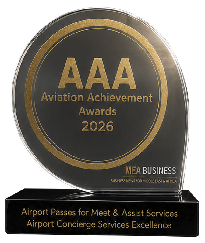 Airport Concierge Services Excellence Award presented to Airport Passes at the Aviation Achievement Awards 2026