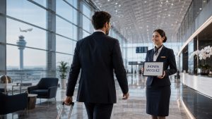 Airport meet and greet service for arrival, departure and transit passengers